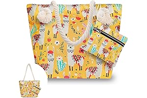 Weekender Easter Tote Bag for Llama Lovers