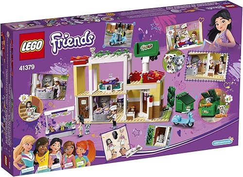 Miniatura 5 de LEGO Friends Heartlake City Restaurant 41379 - Juego de restaurante con mini muñecas y scooter de juguete para juego de simulación, kit de