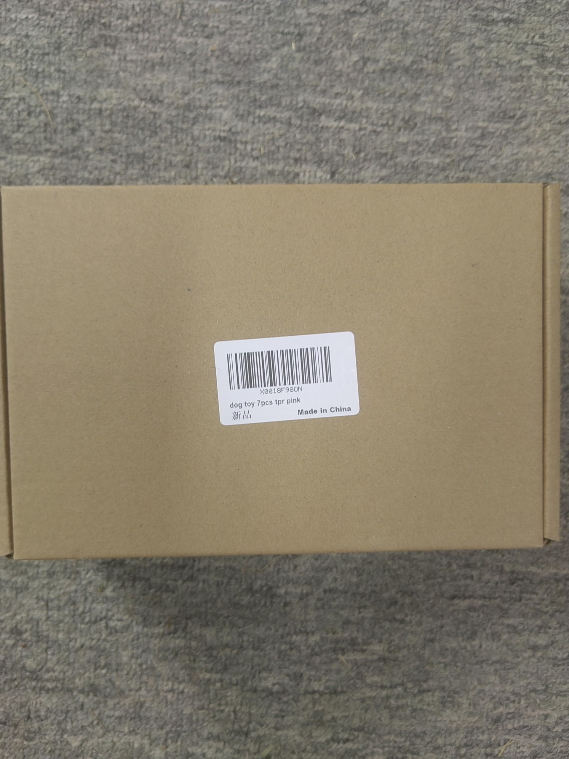 CAMITER Dog Chew Toys, 7pcs Dog Puppies Teething Chewing Toy Set with Ball and Colorful Ropes, Interactive Pet Toys for Small and Medium Dogs ()