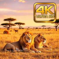 Wild Serenity: 4K Wildlife Relaxation Screensaver
