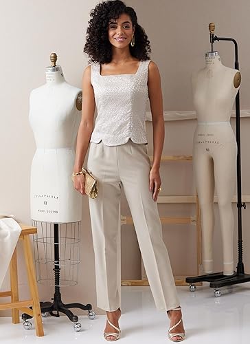 Miniatura 15 de BUTTERICK B6925F5 - Juego de patrones de costura semiajustados para señoritas por PalmerPletsch, código de diseño B6925, tallas 16-18-20-22-24