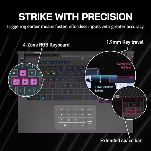 Miniatura 6 de ASUS ROG Strix G15 2022 - Laptop para juegos FHD 300Hz AMD Ryzen 7-4800H 16GB RAM SSD PCIe 512B teclado retroiluminado gráficos GeForce RTX 3050Ti