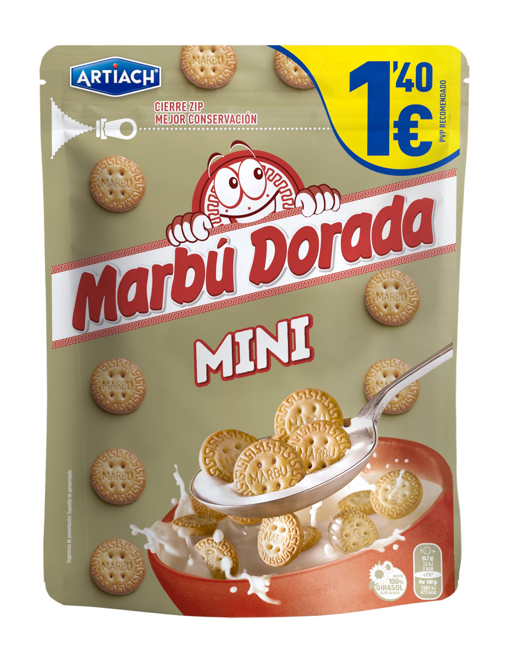 Mini Marbú Dorada 190g