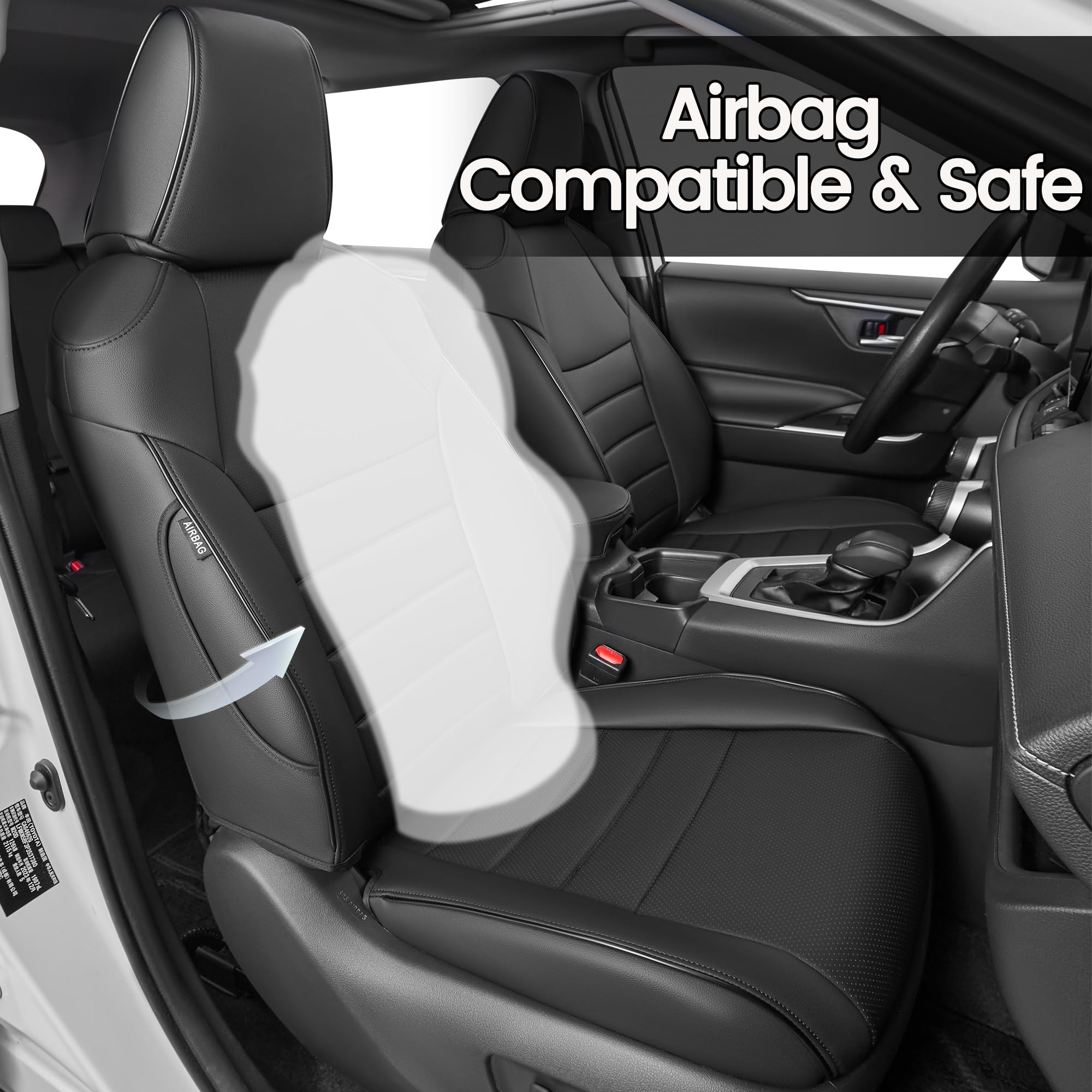 Amazon | HKZ Fit RAV4 ハイブリッド カーシートカバーセット 2019