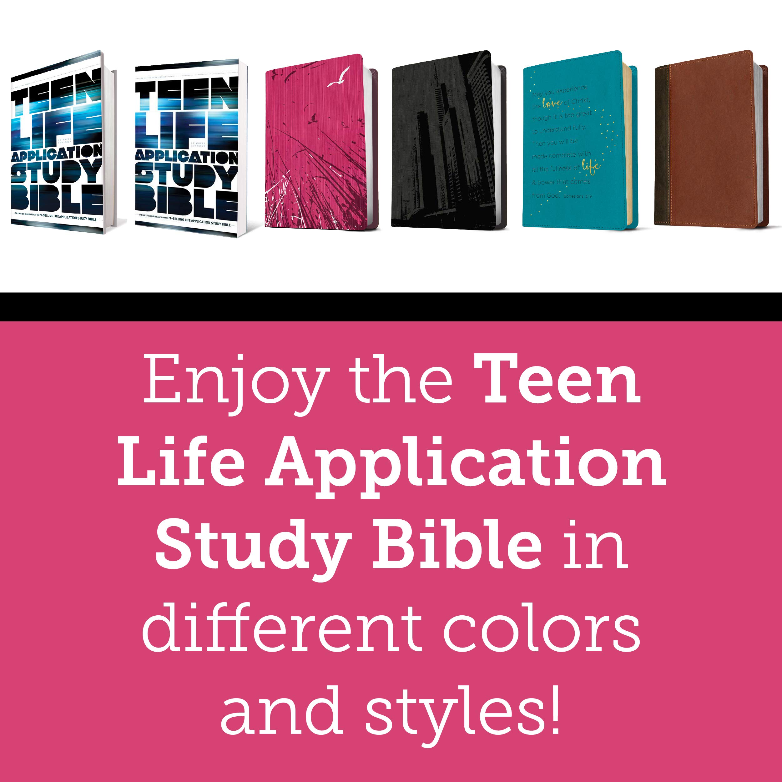 Tyndale NLT Teen Life Application Study Bible (LeatherLike, Pink, Indexed), NLT Study Bible with Notes and Features, Full Text New Living Translation - Image 8