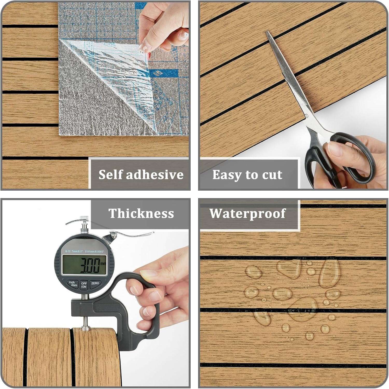 Vintage Brown Wood Wall Panels 3D Textured Acoustic Faux Wood Slat Panel for Walls Self Adhesive Soundproof Wooden Slatted Panel Wallpaper Roll for Bedroom Ceilings Studio Decor 23.6"x118"