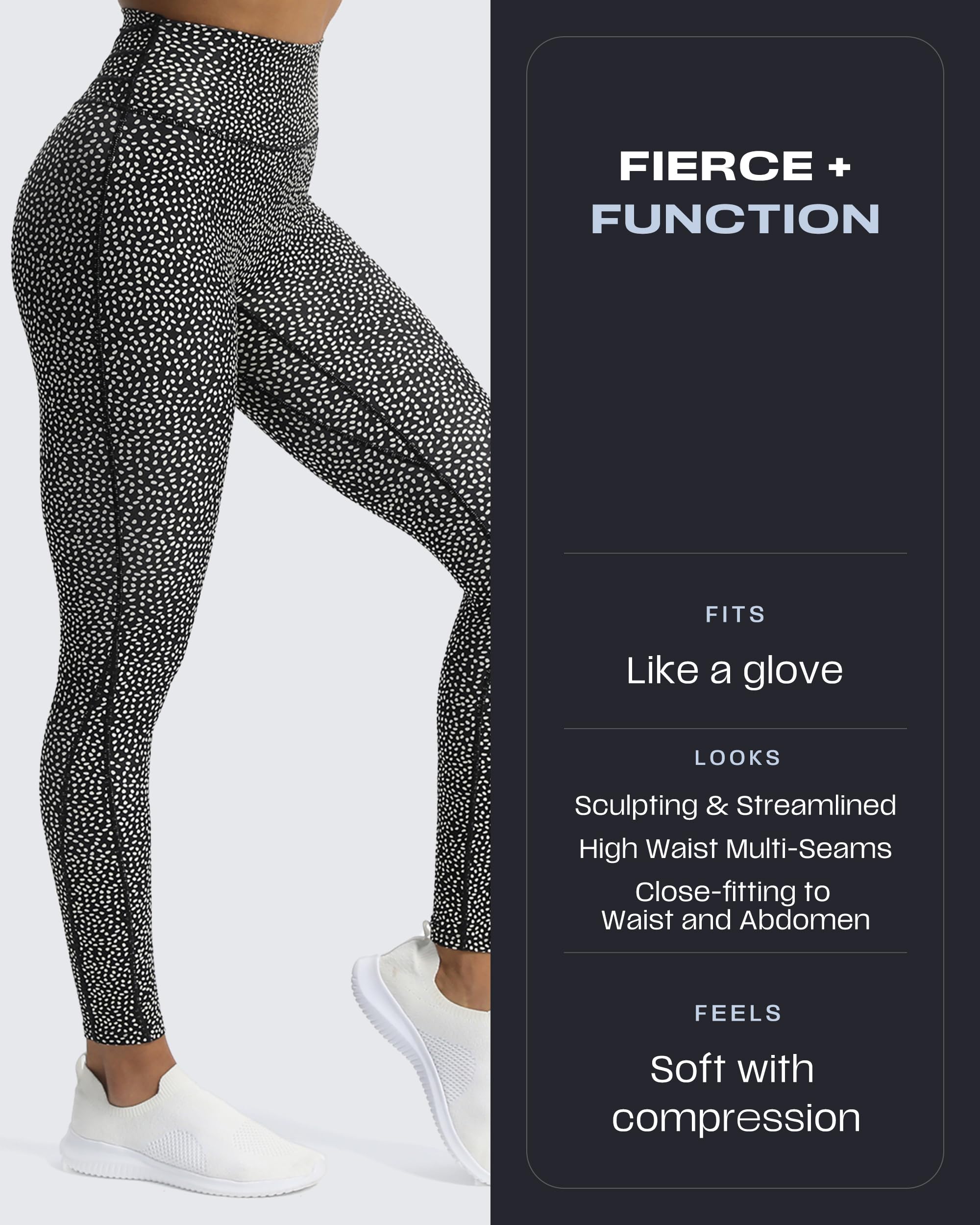 Aoxjox Damen Yoga-Hose Trinity
