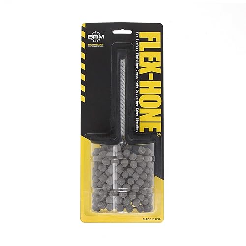 Miniatura 28 de Brush Research BC Flex Hone estándar para cilindros de freno, hidráulica y guías de válvulas, óxido de aluminio, 1-1/8 pulgadas de diámetro, grano
