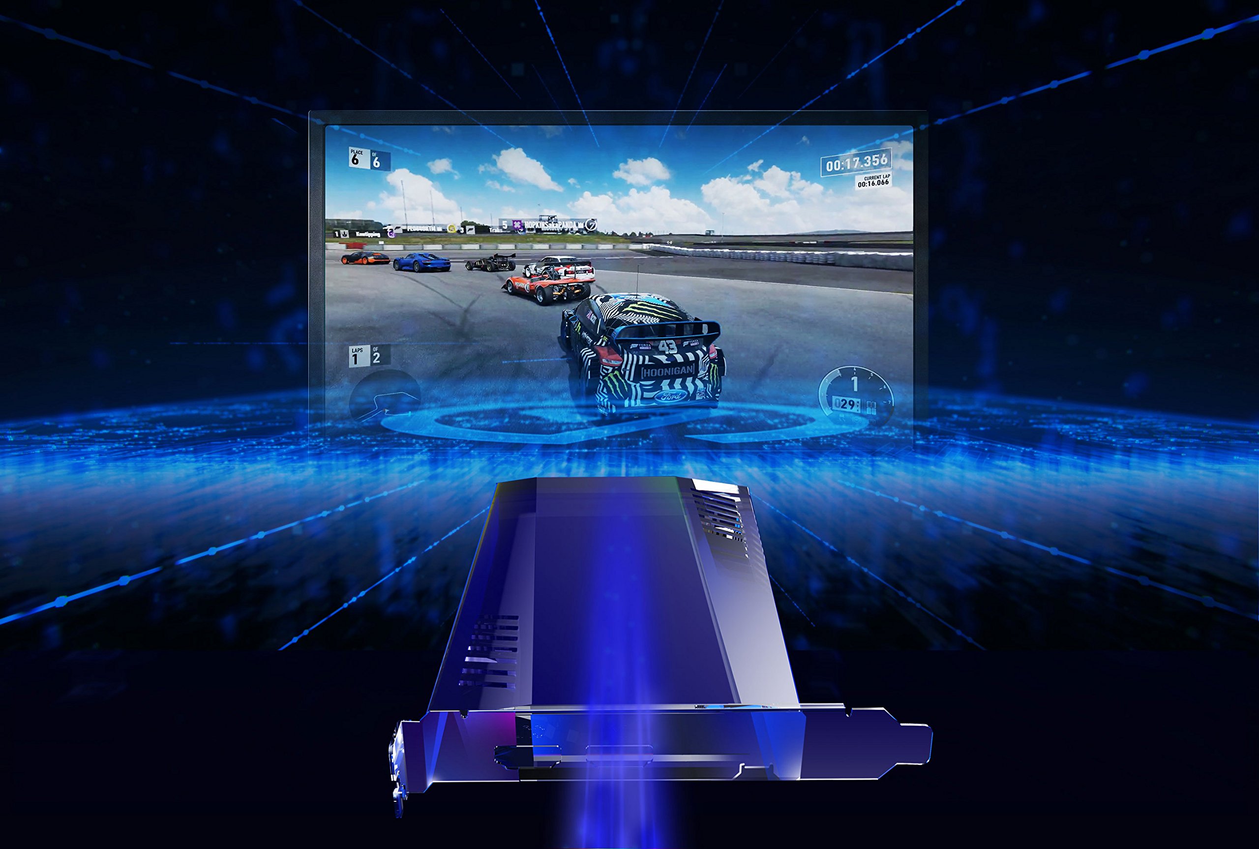 Elgato 10GAG9901 Game Capture 4K60 Pro, 4K 60fps Aufnahmekarte mit Ultra-Low-Latency schwarz