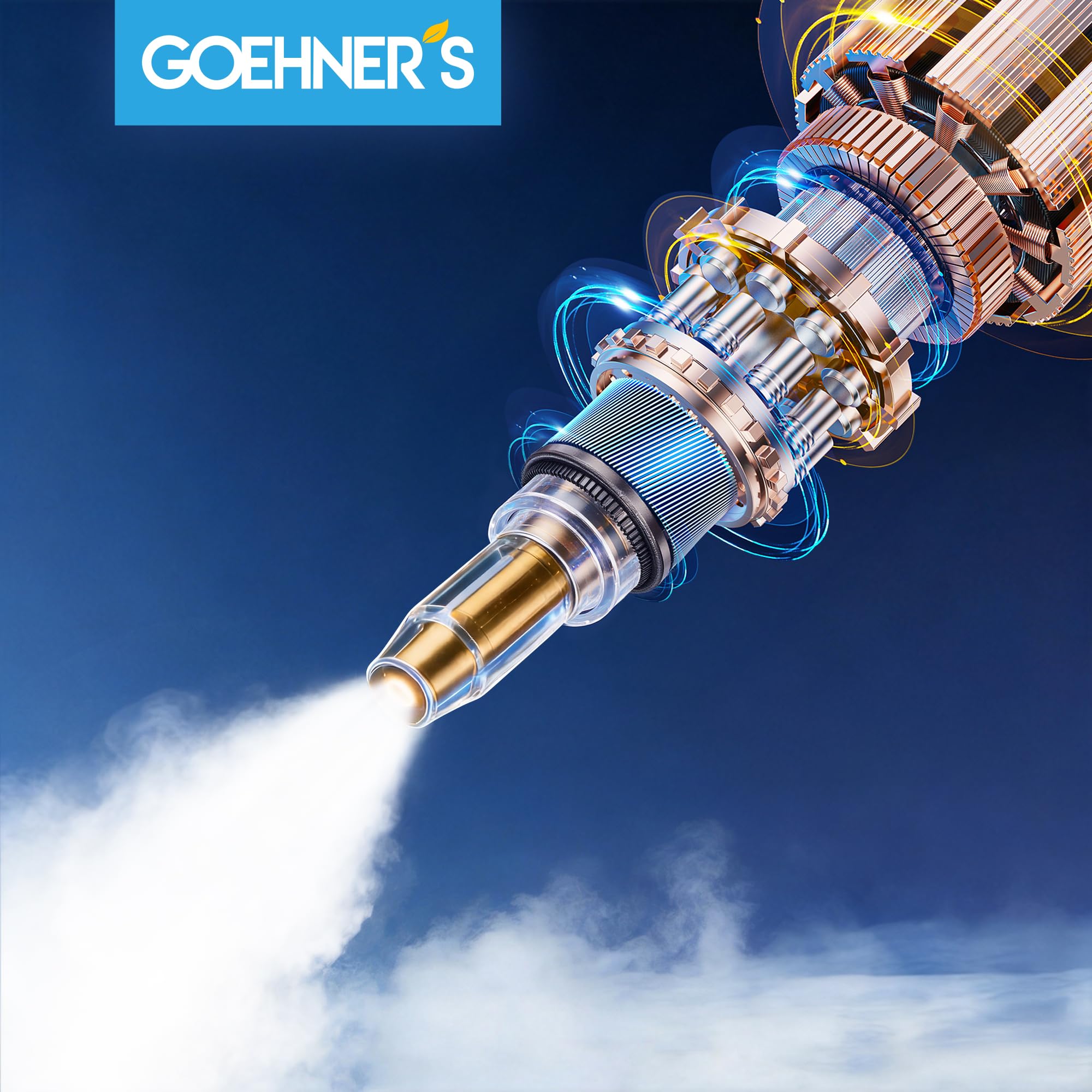 Handdampfreiniger, 110°C/3,5 Bar Hochdruck-Dampfreiniger Handgerät mit 1,6L Tank, Dampfreiniger für alles - Steam Cleaner Für Auto Fliesen Fugen Küche Bad Polster ohne Chemie