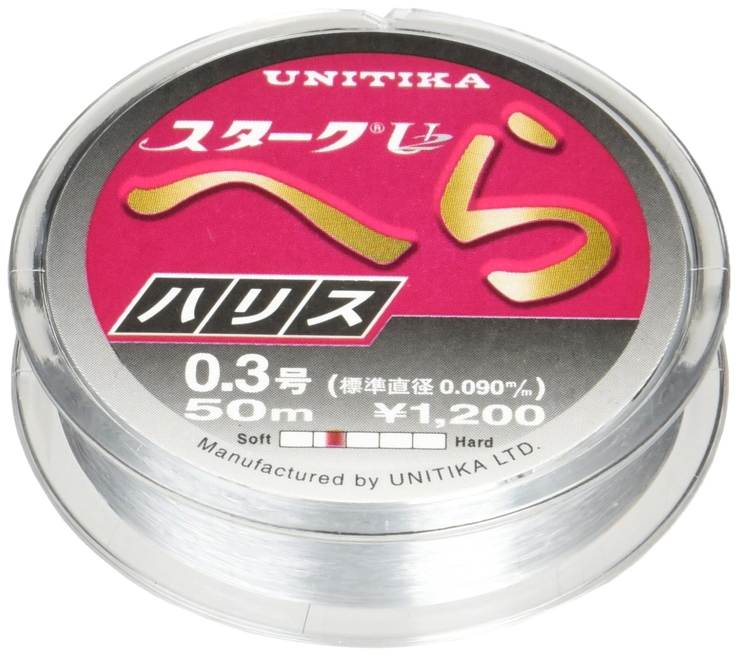 Amazon | ユニチカ(UNITIKA) ライン スタークU2ヘラハリス 50m 0.3号