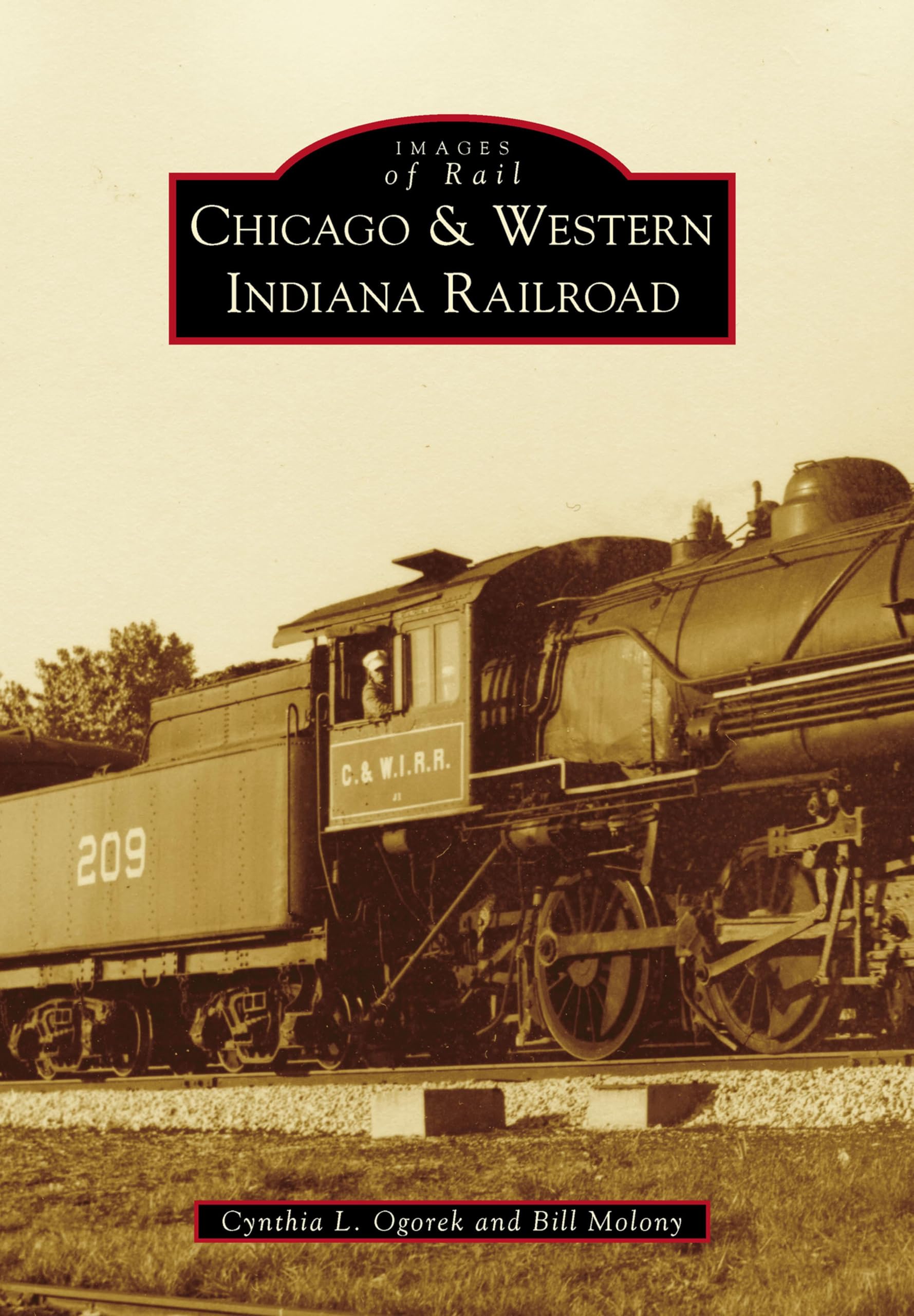 Chicago & Western Indiana Railroad album photo historique train américain Chicago