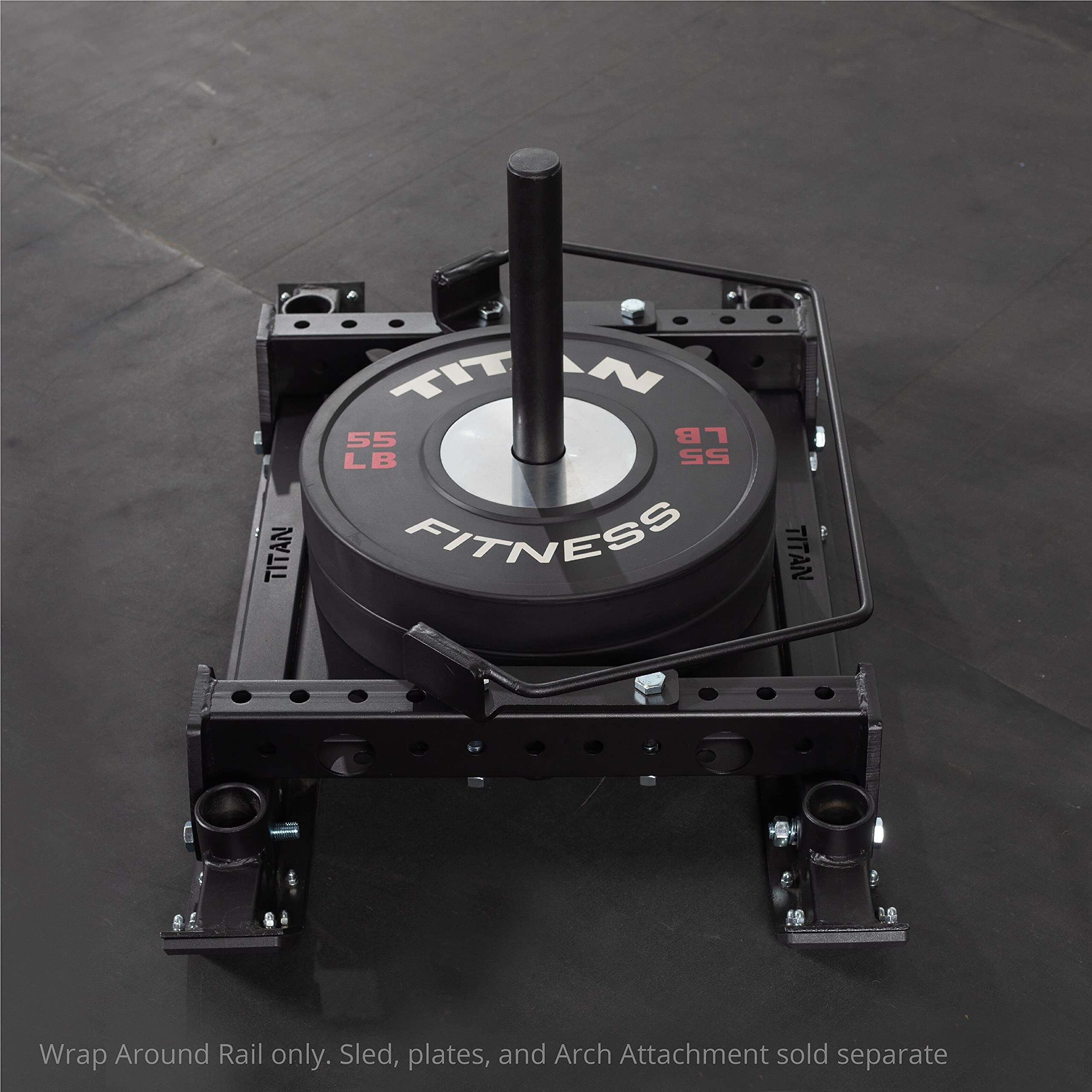 Buy Titan Fitness Wrap Around Rail Attachment Fits Pro Sled Core Unit