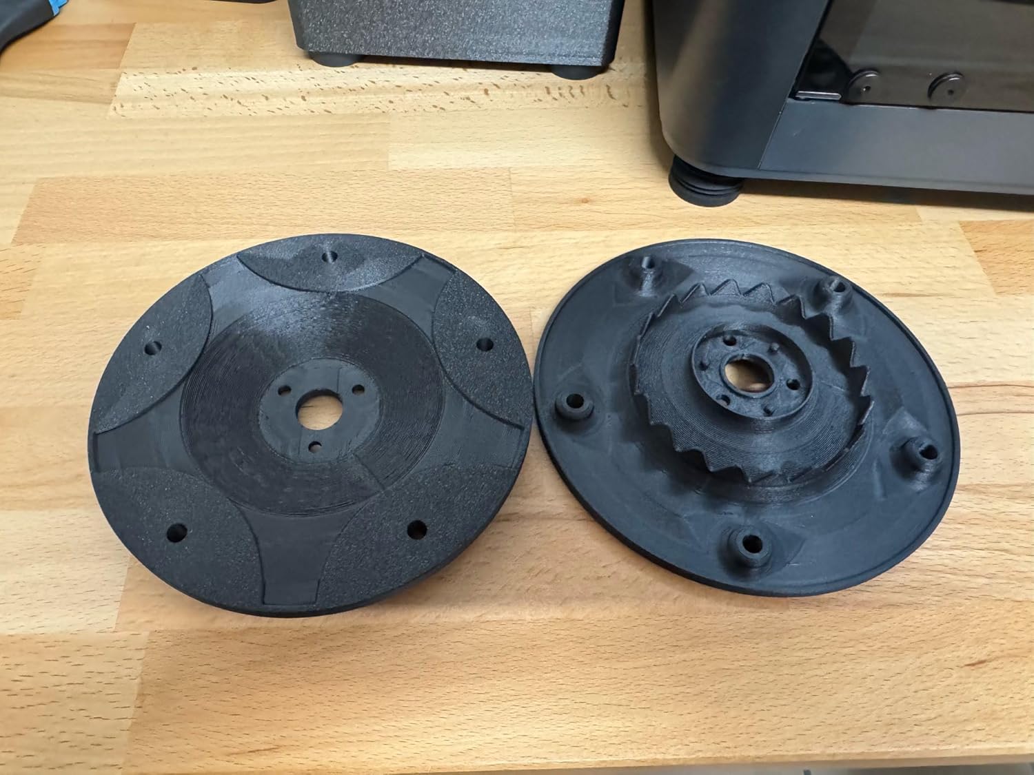 Replacement Blade Disc Compatible with Mammotion Yuka 1500/2000, 5-Blade ABS Cutting Deck Plate, 2 Pack, Blades Not Included