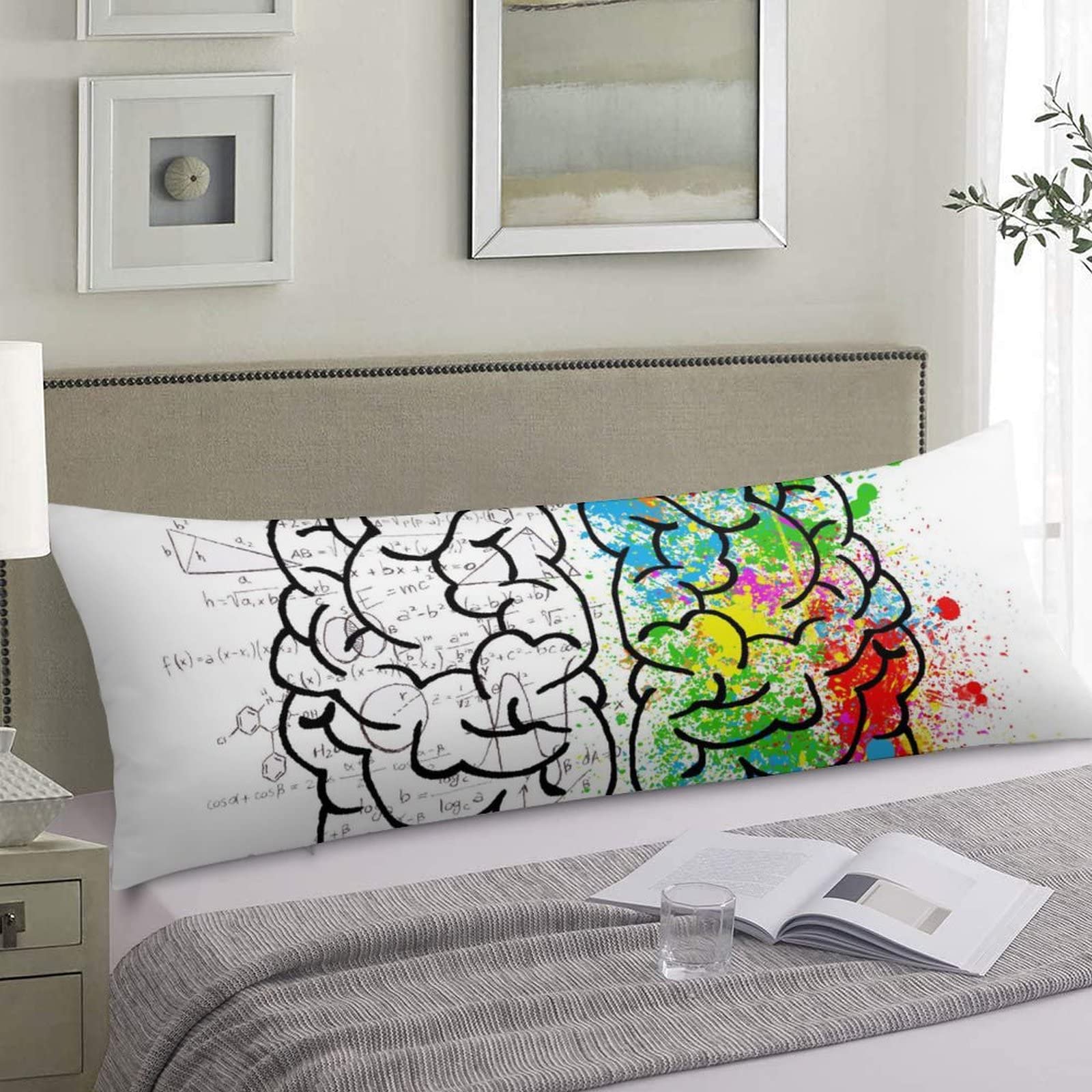 Amazon.com: Brain Science Body Pillow Protector 20x54 Inches