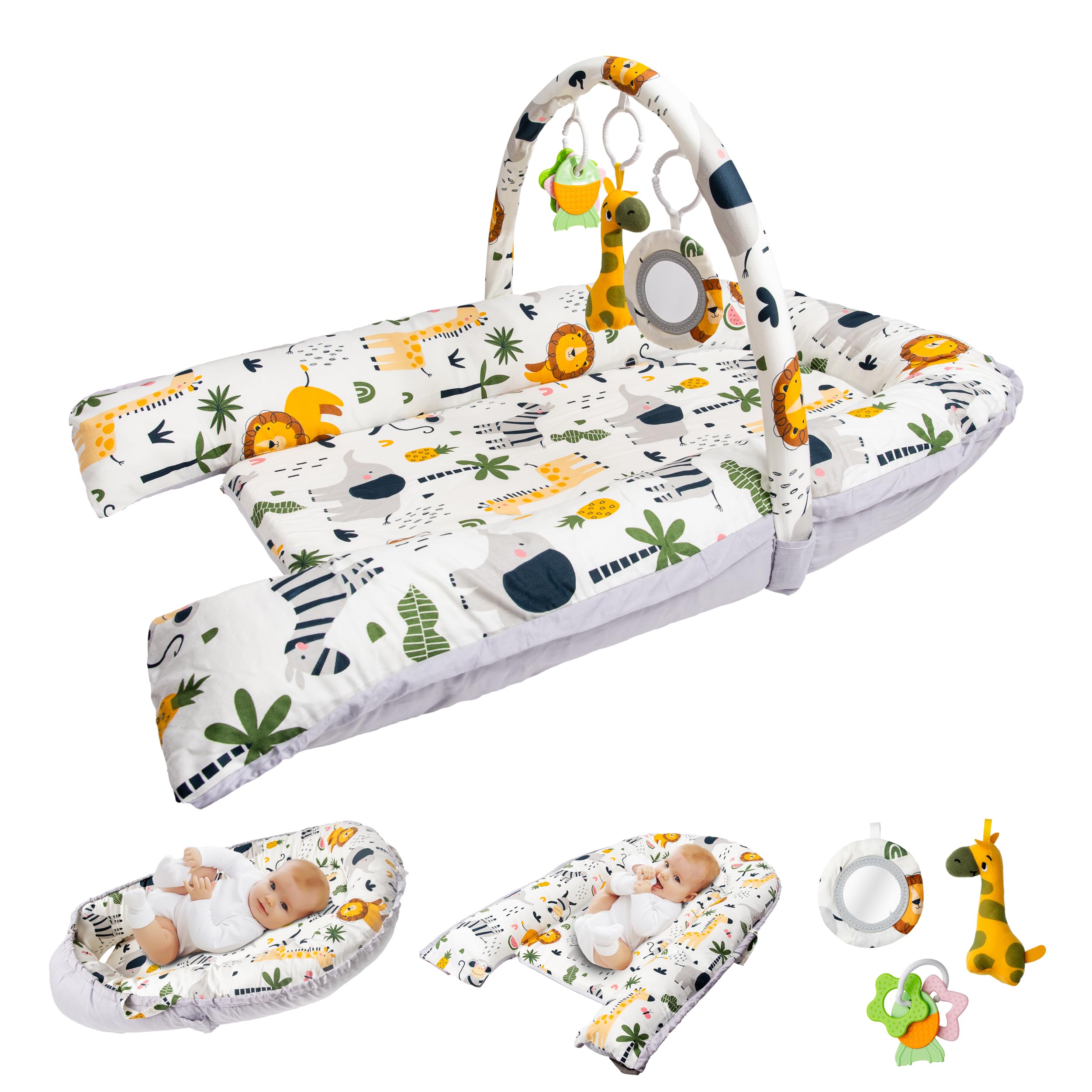 Bearsky Baby Lounger and Activity Center - floor seats and loungers | Mubboo