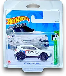 Hot Wheels - Volvo XC40 Recharge - HW Green Speed 2/10 - HTC81 - Short Card - Compact SUV - White - Mattel 2024-1:64