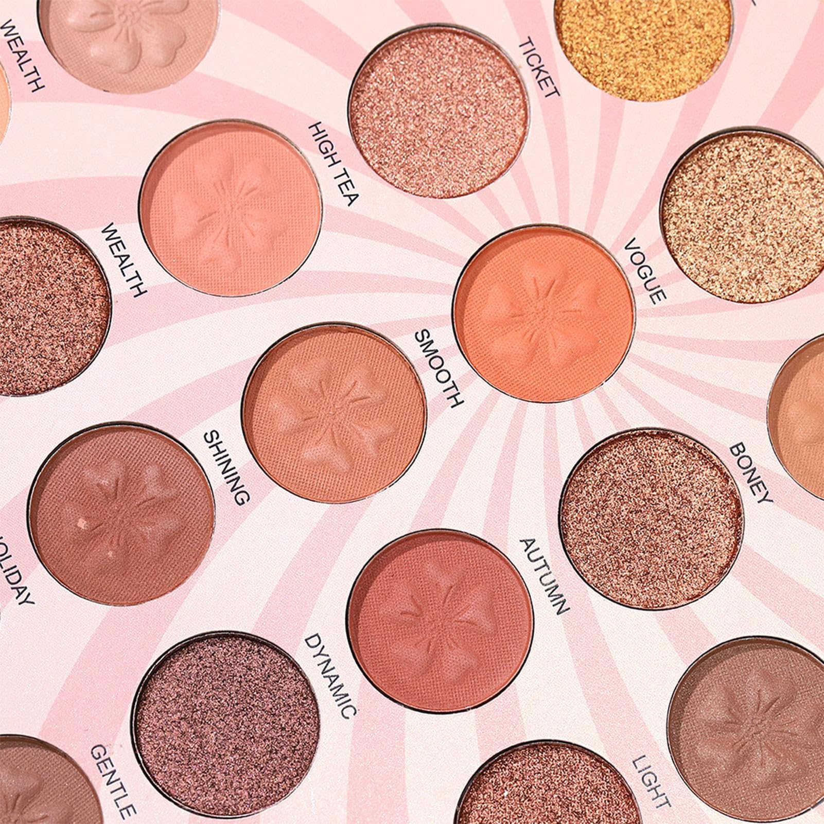 Palette di ombretti - 105 colori opachi, glitterati e illuminanti | Palette di ombretti a forma di libro, per donne ragazze adolescenti festa quotidiana viaggio indossare tutti i giorni