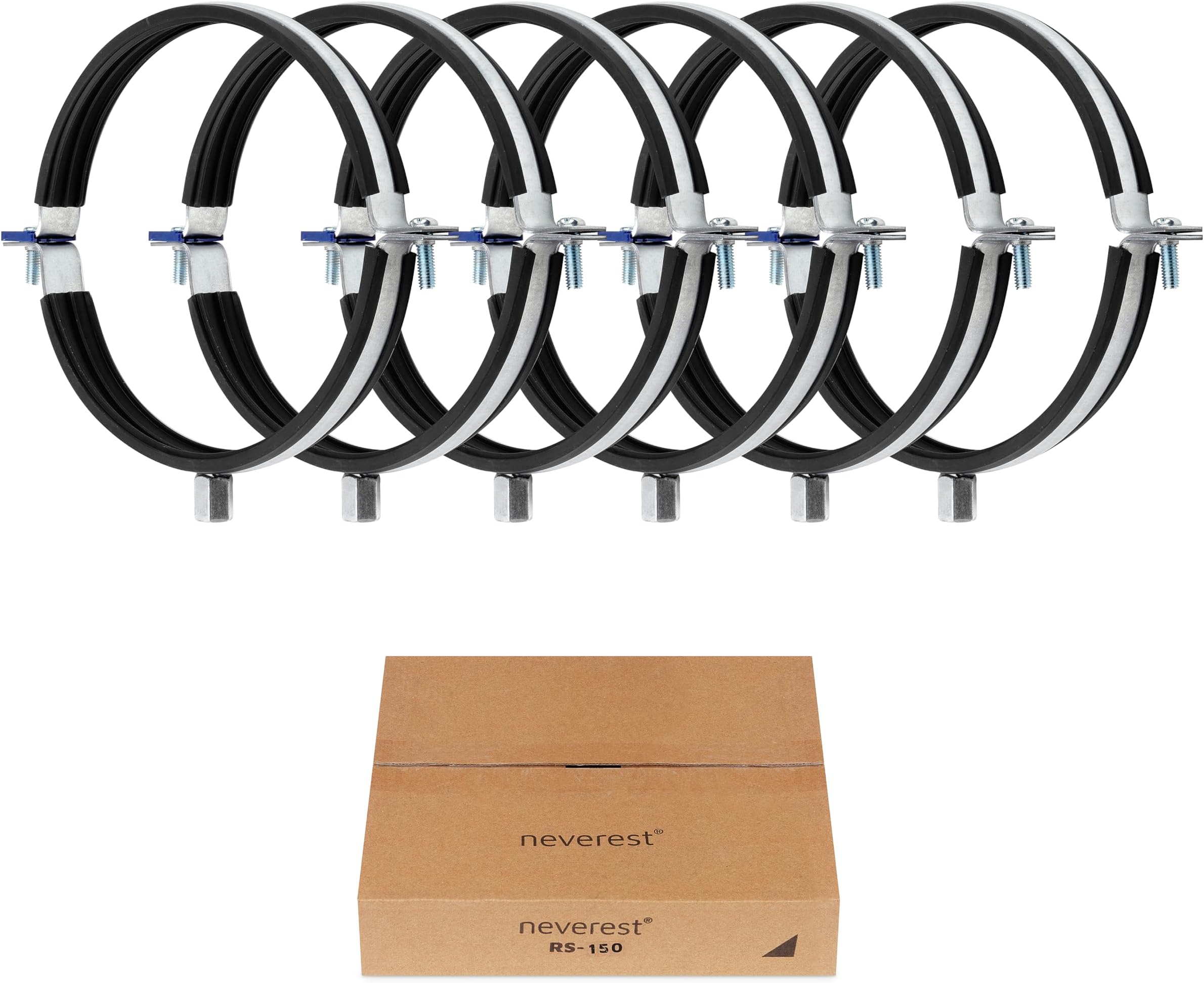 Rohrschelle Für Lüftungsrohr ABS 125 Mm - PVC Halterung