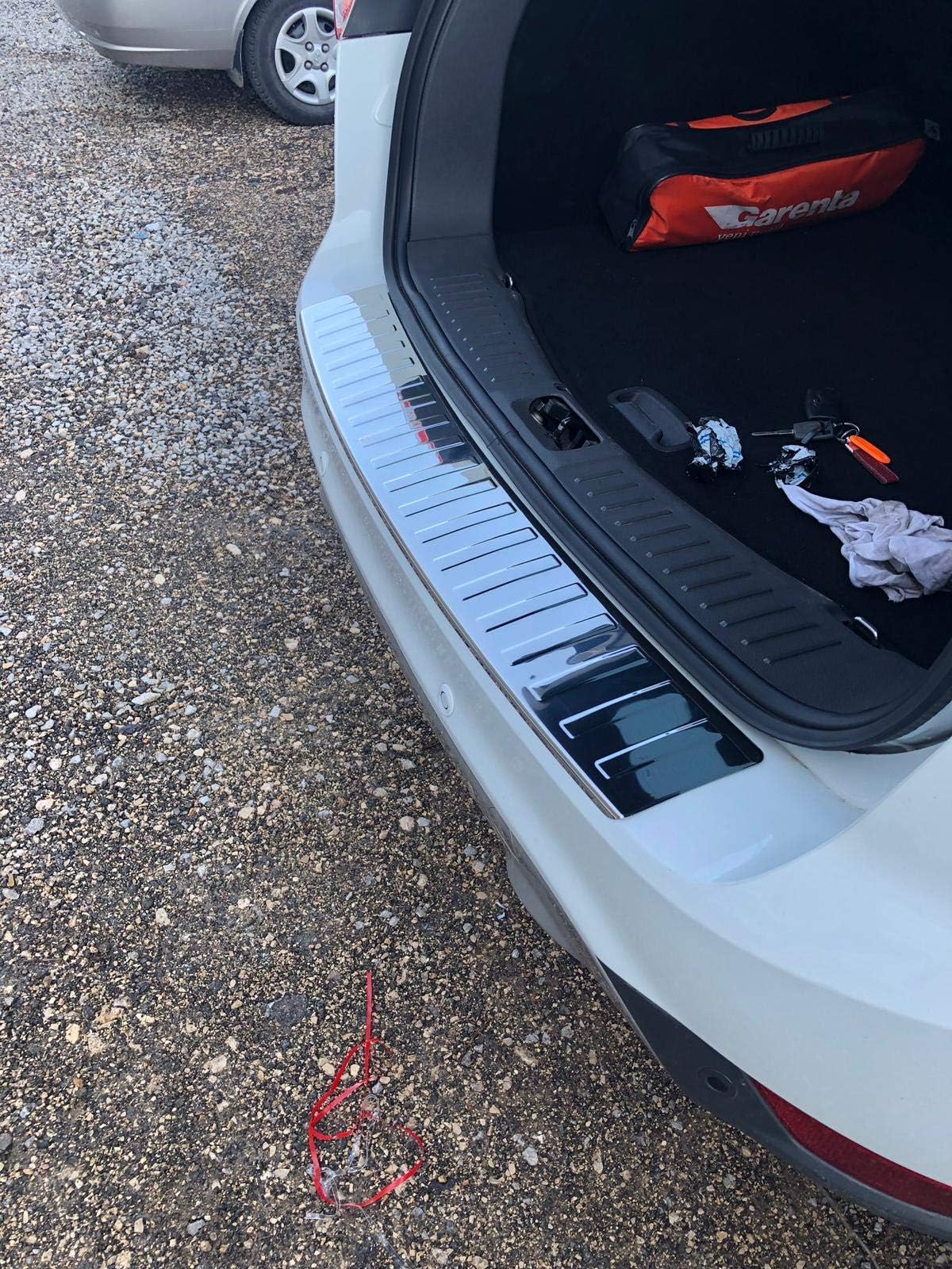 KUGA MK1 (2008-2012) Stainless Steel Chrome Rear Bumper Protector Scratch Guard