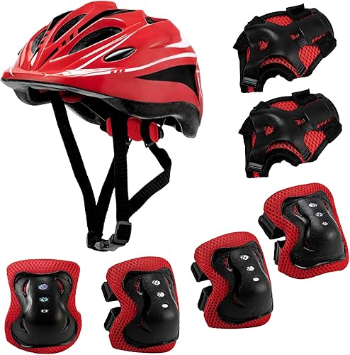 Casco de bicicleta para niños, equipo de seguridad para casco para niños, equipo de casco de bicicleta para patineta, varios colores adecuados para
