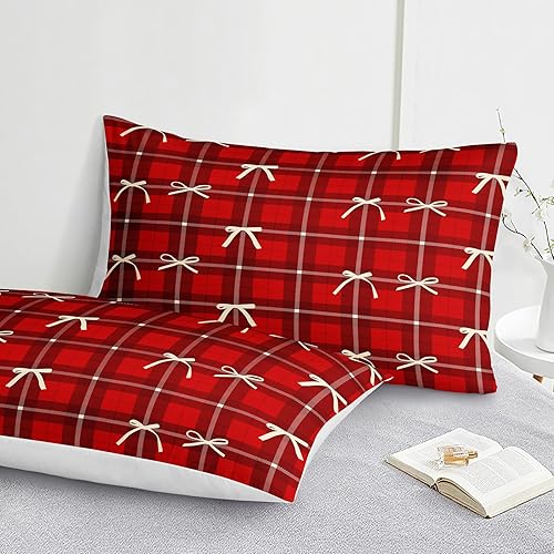 Vista 71 de MOVE OVER Juego de ropa de cama con temática de playa azul, tamaño Queen, 4 piezas, gaviota blanca y rocas marinas, patrón de paisaje marino azul