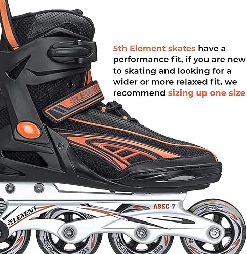Miniatura 2 de Panther - Patines en línea para hombre con correa ajustable, ruedas de 3.228 in, ajuste suave para comodidad  Patines de larga distancia Roller