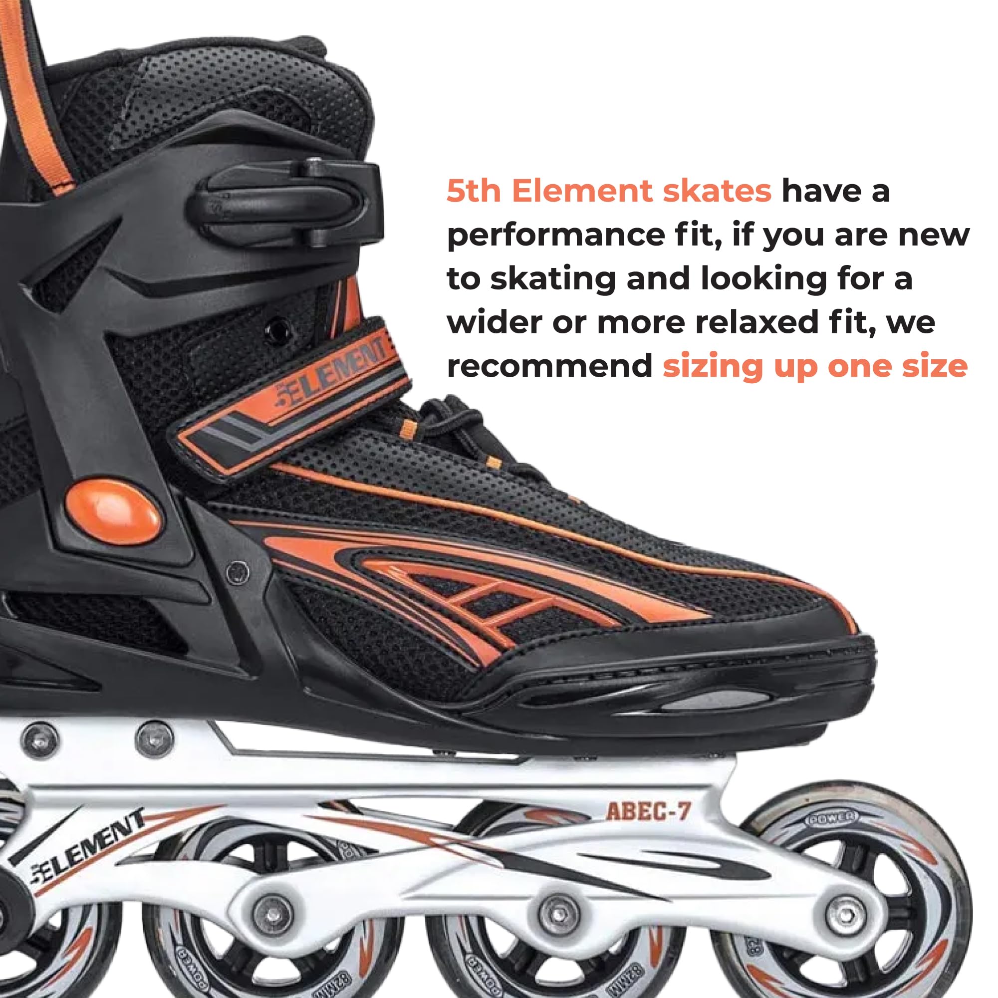 5th Element Panther XT Mens Recreational Inline Skates - 10.0