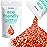 Hemway Eco Friendly Biodegradable Glitter 100g / 3.5oz Bio Cosmetic Safe Sparkle Vegan for Face, Eyeshadow, Body, Hair, Nail and Festival Makeup - Extra Chunky (1/24 0.040 1mm) - Red Holographic