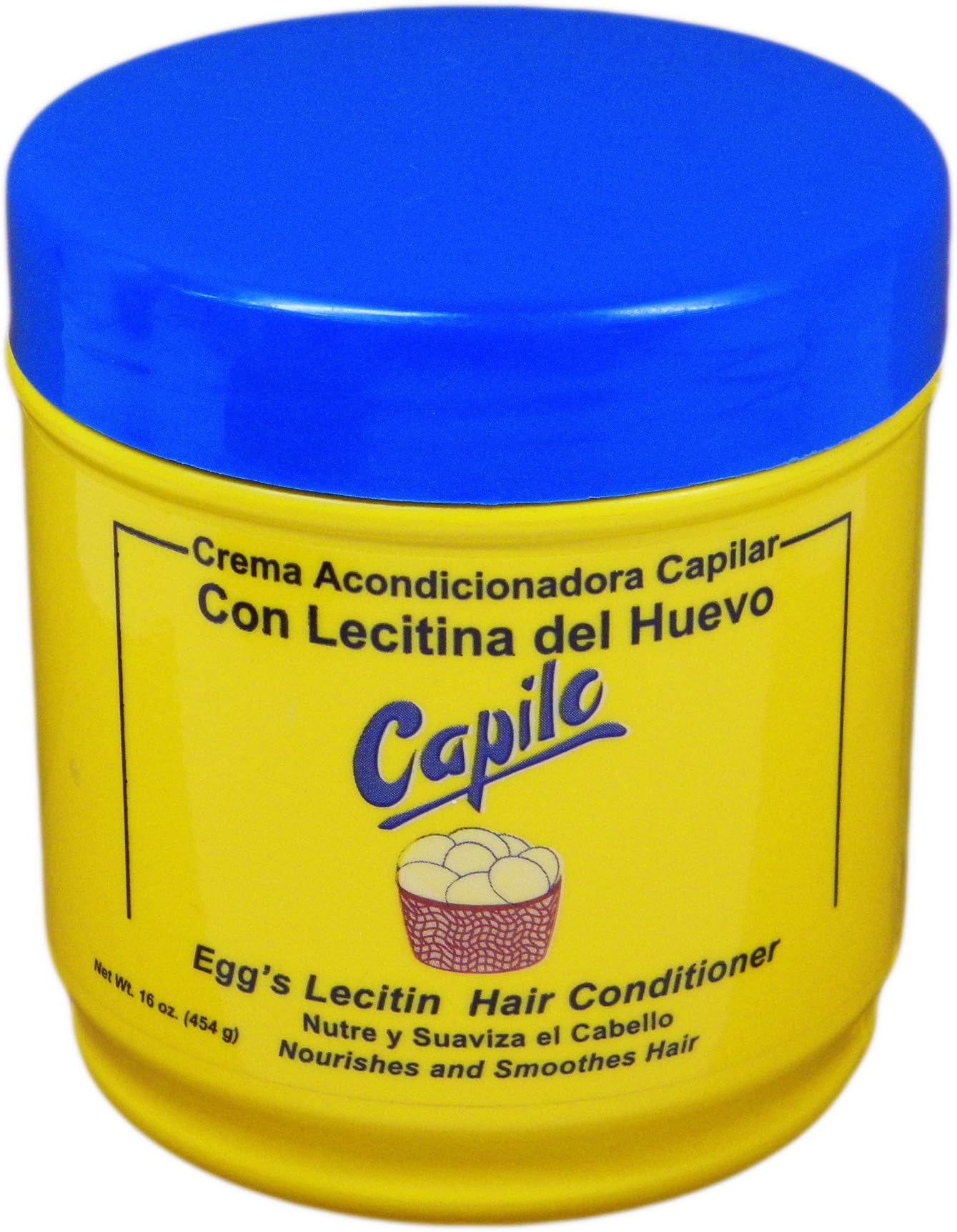 Capilo Lecitina del Huevo(Egg's Lecitin) Cream Conditioner 16oz