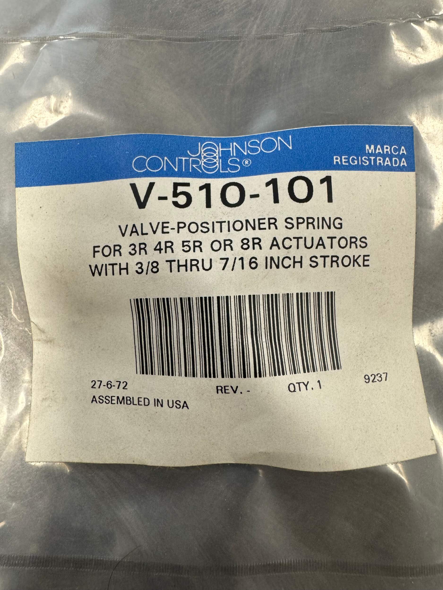Posicionador Johnson Controls V-510-101 V-9502 para actuador de válvula con carrera ajustable