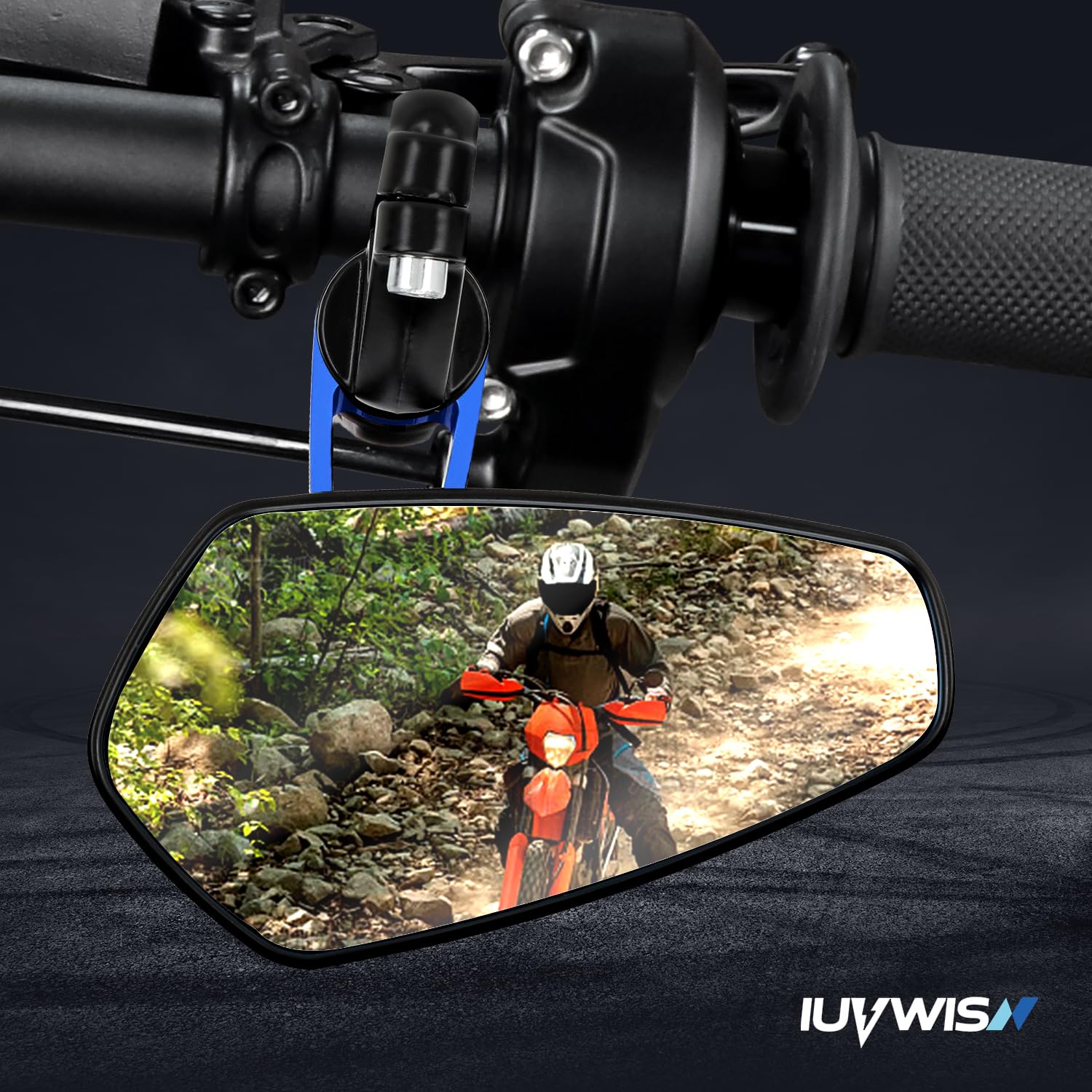 Rétroviseurs Latéraux Surron – 22 Mm, Pour Sur Ron X/S UltraBee Talaria Segway, Guidon Creux 7/8'', Rouge, CNC Alu, Ajustables 360°