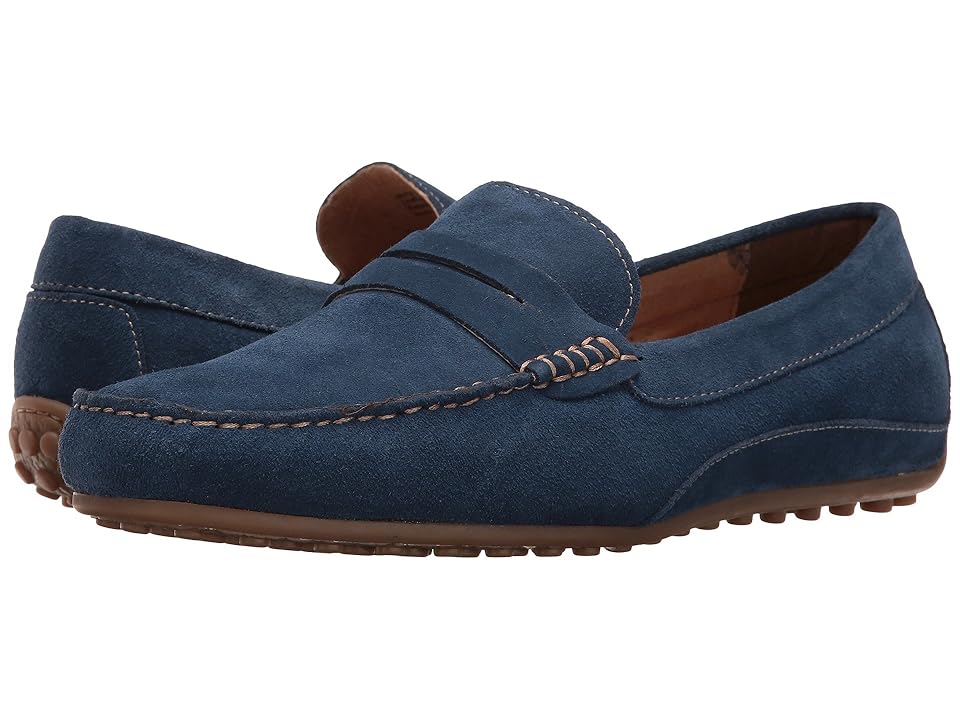 

Florsheim Oval Penny Driver (Blue Suede) Men's Slip on Shoes