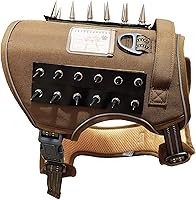 Vista 1 de Arnés táctico para perro, reflectante, chaleco antitirones, chaleco de protección contra pinchos, talla S