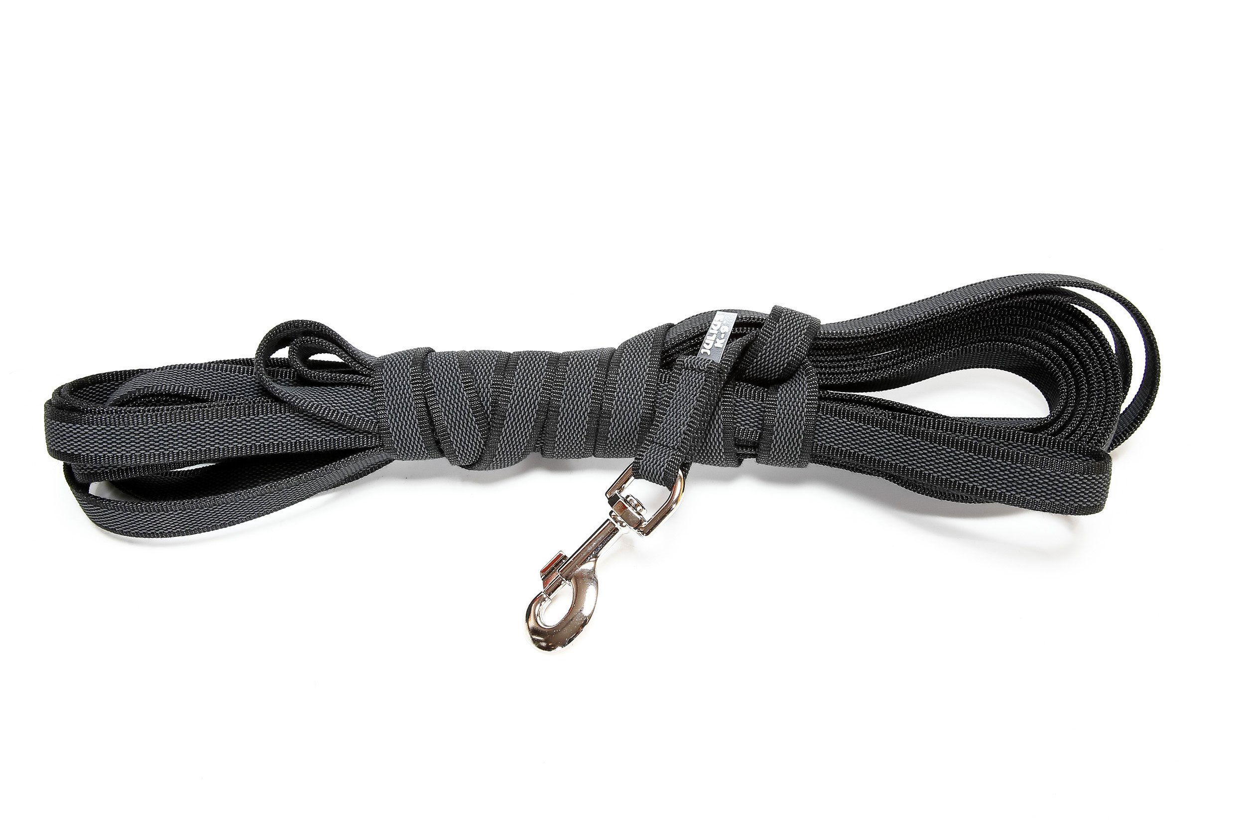 Color & Gray Super-Grip Leash without Handle, 14 mm x 2 m, Black-Gray — view 103