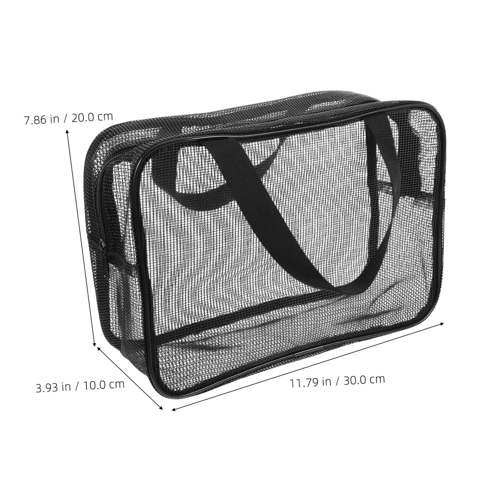 Ciieeo Multi-purpose Mesh Shower Pouch Bath Bag for Travel Camping Women Men Shower Bag Large Capacity Wash Hanging Tote for Gym