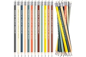 36 Pcs Inspirational Quote Pencils for Students
