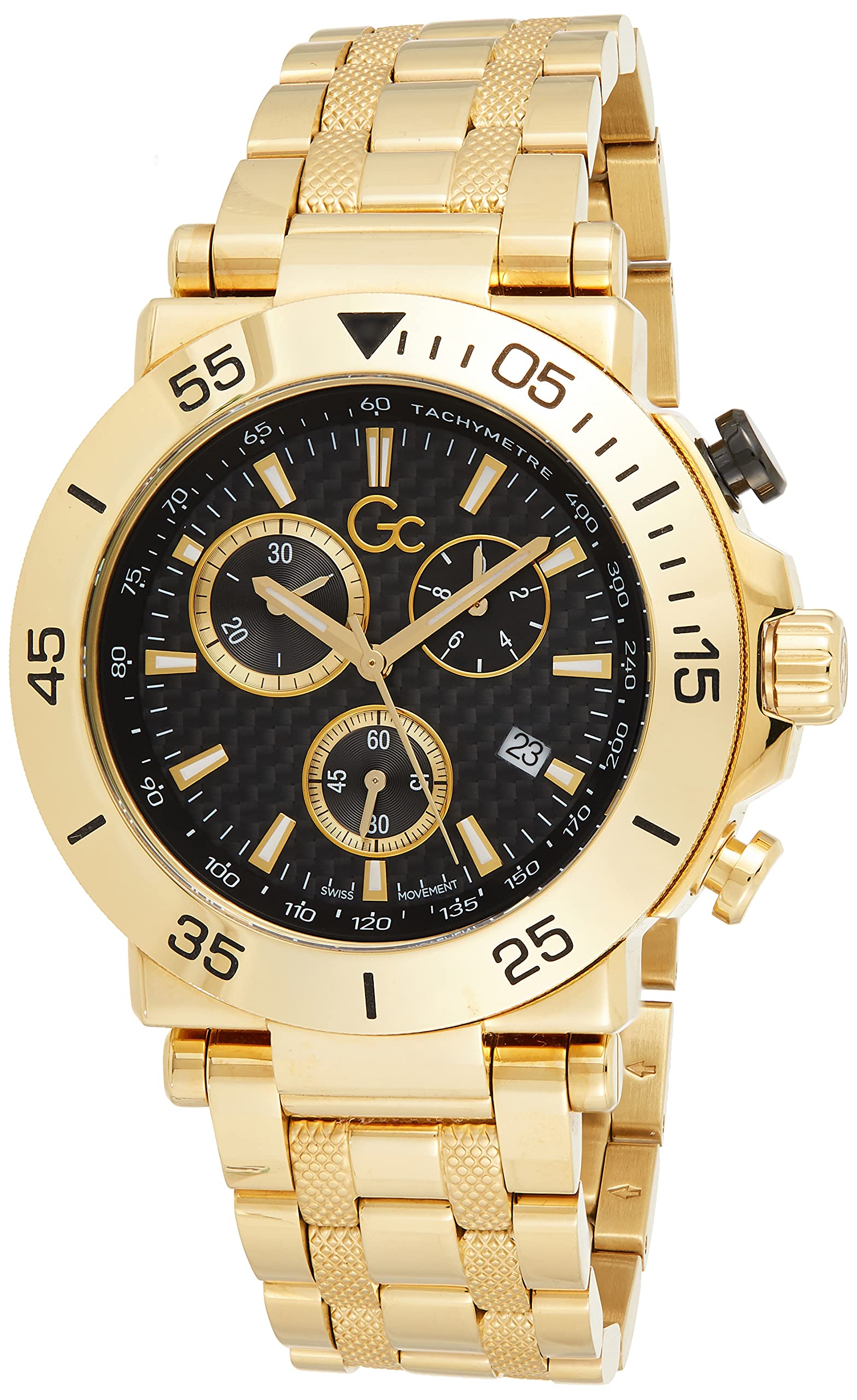 Gc Men Black Wrist Watch - Y70004G2MF (B084JFW5G3) Amazon Price History, Amazon Price Tracker