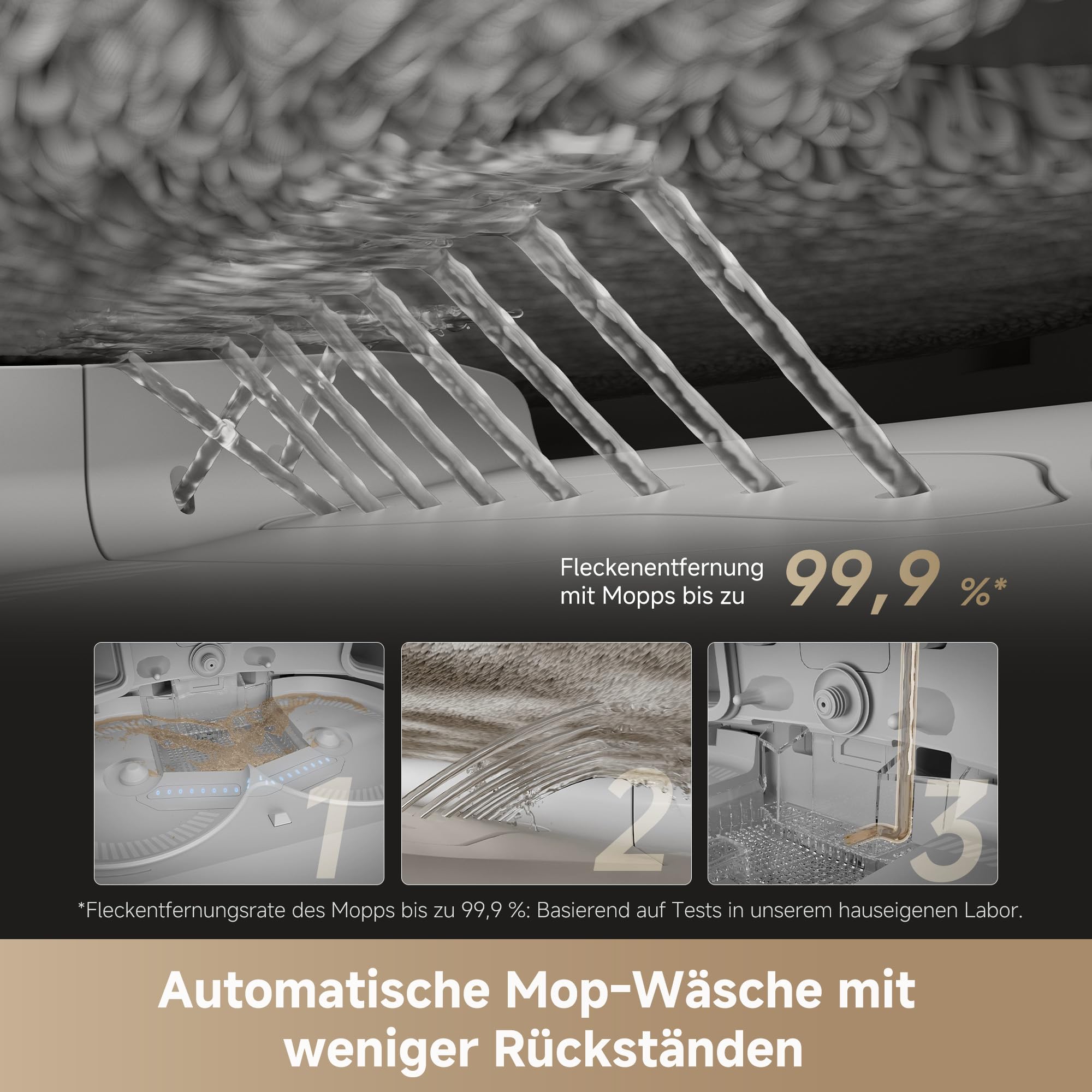 dreame X50 Ultra Complete Saugroboter mit Wischfunktion,20.000Pa Saugkraft,6 cm Hindernisfreiheit, mit Wischfunktion&Hebarem Wischmopp,KI-Hindernisvermeidung und 360° Navigation