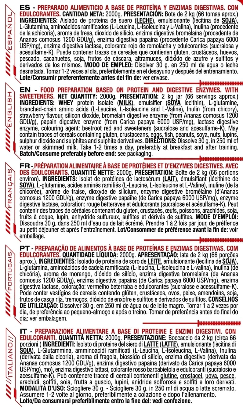 KING NUTRITION PRO ISOLATE 2KG FRESA