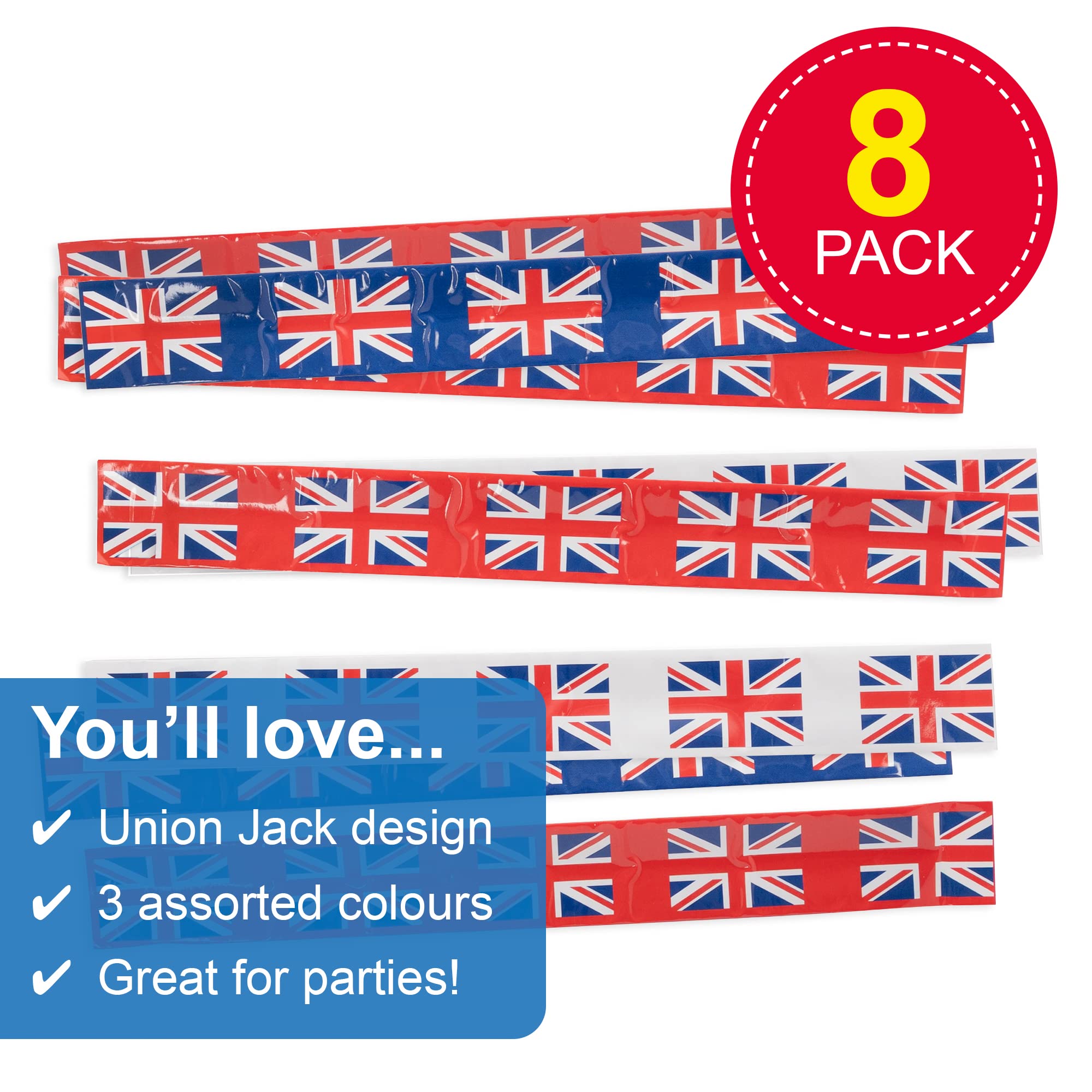 Baker Ross Union Jack Party Set - Confezione da 1, accessori per feste