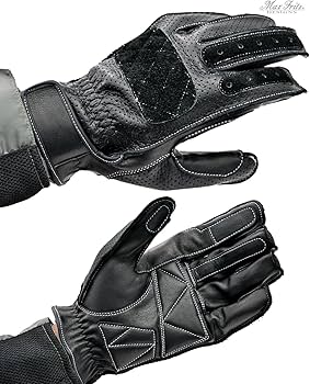 Amazon | マックスフリッツ(MaxFritz) バイク用 グローブ 春夏秋 本革