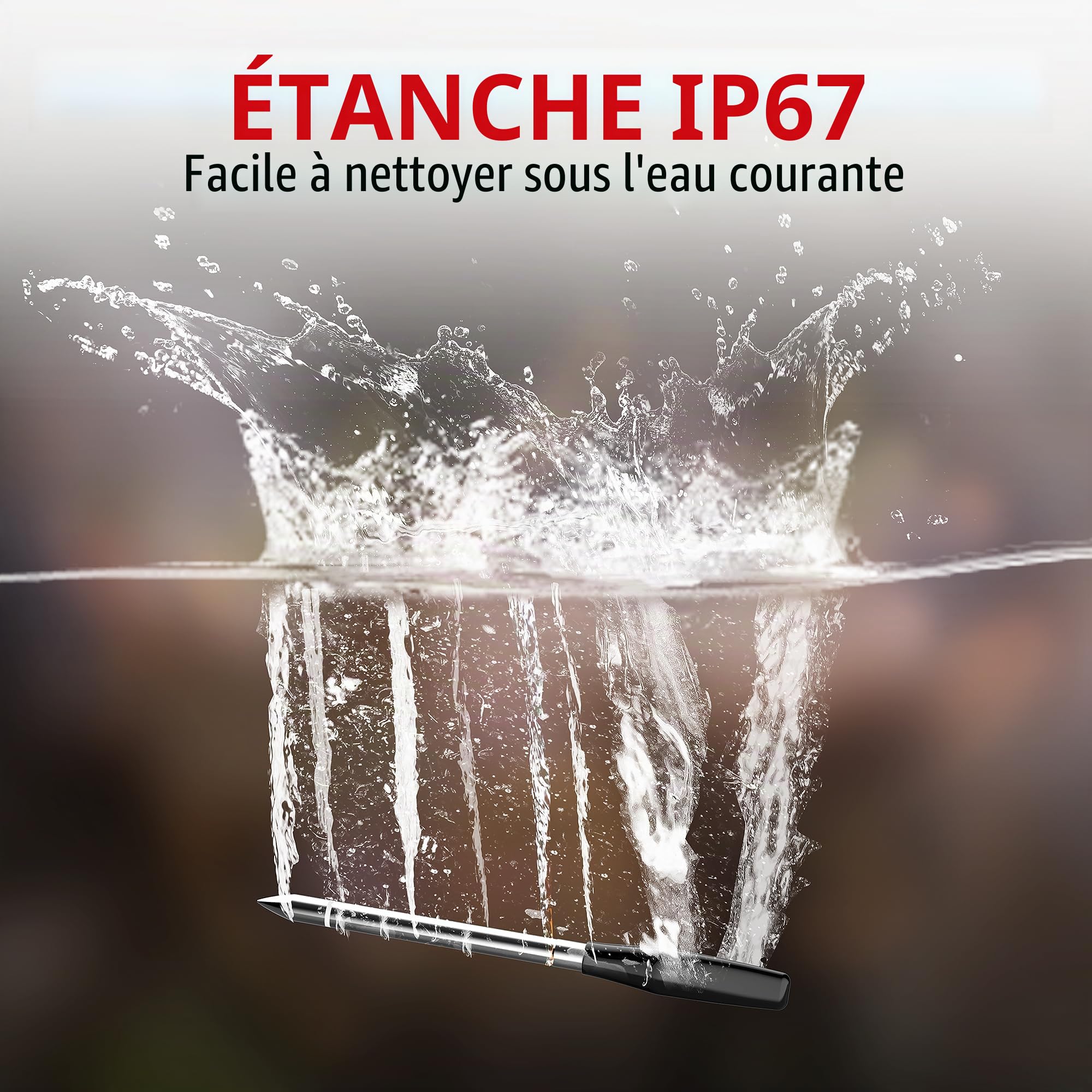 ThermoPro TempPro Plus Thermomètre de Cuisine Sans Fil 180M avec Sonde Mince Améliorée, Thermomètre à Viande Bluetooth pour Grillades, Thermomètre Alimentaire pour BBQ, Rôtisserie