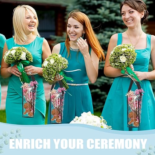 Miniatura 7 de 50 bolsas transparentes a granel de 8 x 10 x 4 pulgadas, bolsa de playa de plástico transparente aprobada para estadios con asas, bolsa de vinilo