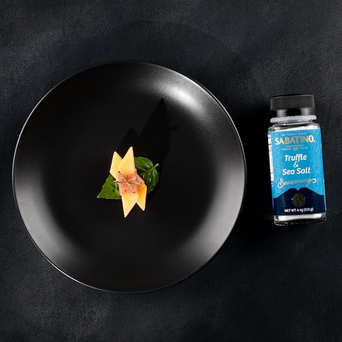 Miniatura 5 de Sabatino Tartufi Condimento ShakerAll Natural Gourmet Siciliana Sea SaltKosher Certificado Proyecto NonGmo, sal de trufa, 4 onzas