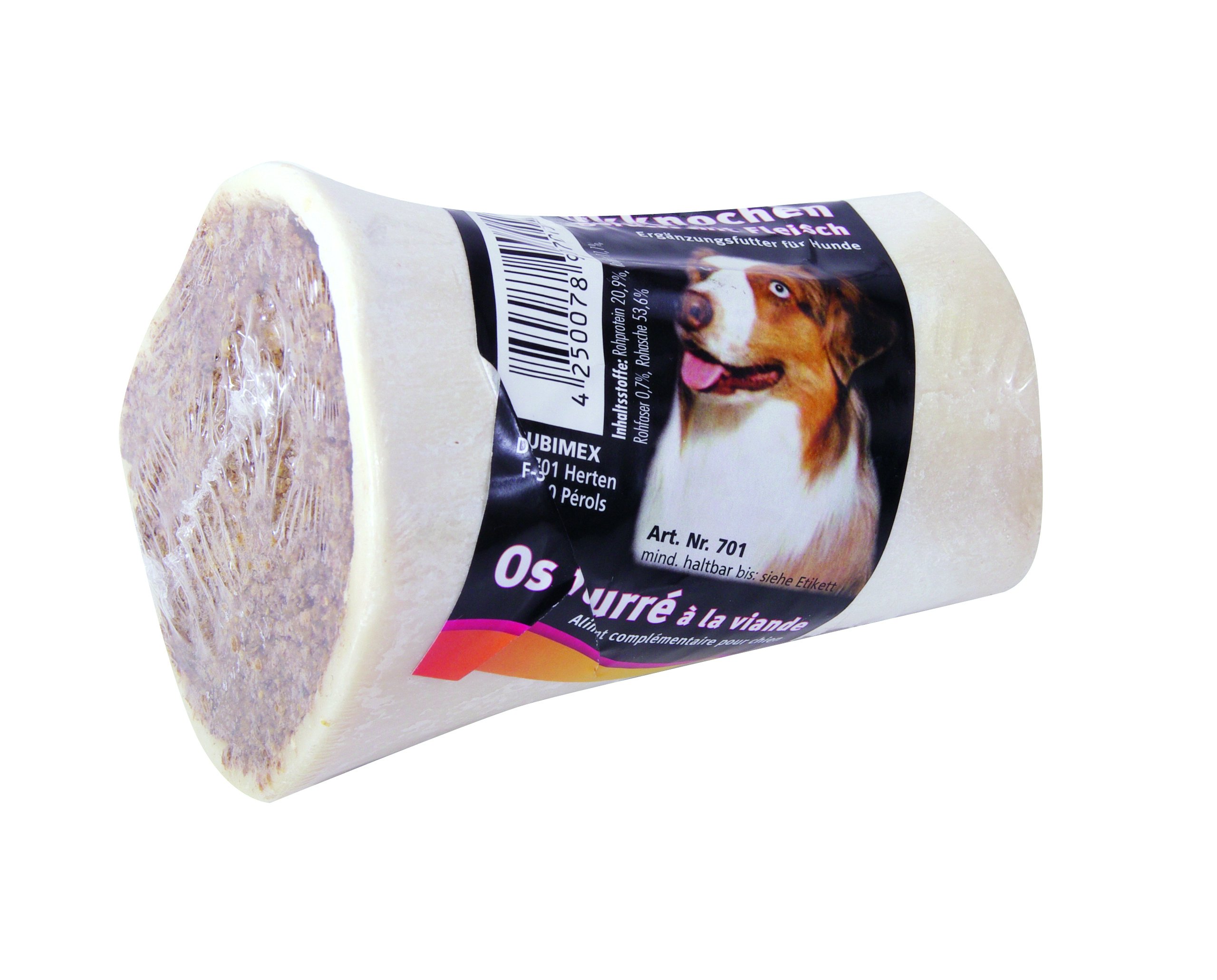 Bubimex Os fourré à la viande 250 g