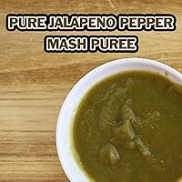 Vista 4 de Puré de puré de salsa picante de jalapeno puro, 3.75 onzas, prueba si te atreves. Regalo gourmet perfecto para el ventilador de salsa picante, ideal