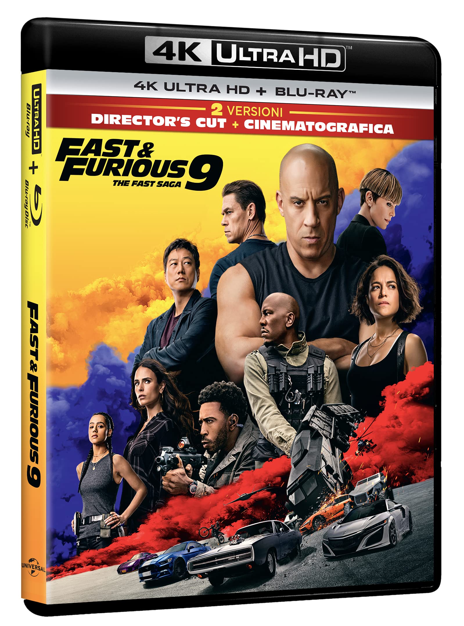 Fast & Furious 9 (4k Ultra-HD + Blu-ray) (2 Blu Ray)
