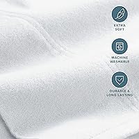 Vista 4 de Bare Home Juego de 2 fundas de almohada estándar de franela - 100% algodón - aterciopeladas, suaves y acogedoras - fundas de almohada de franela