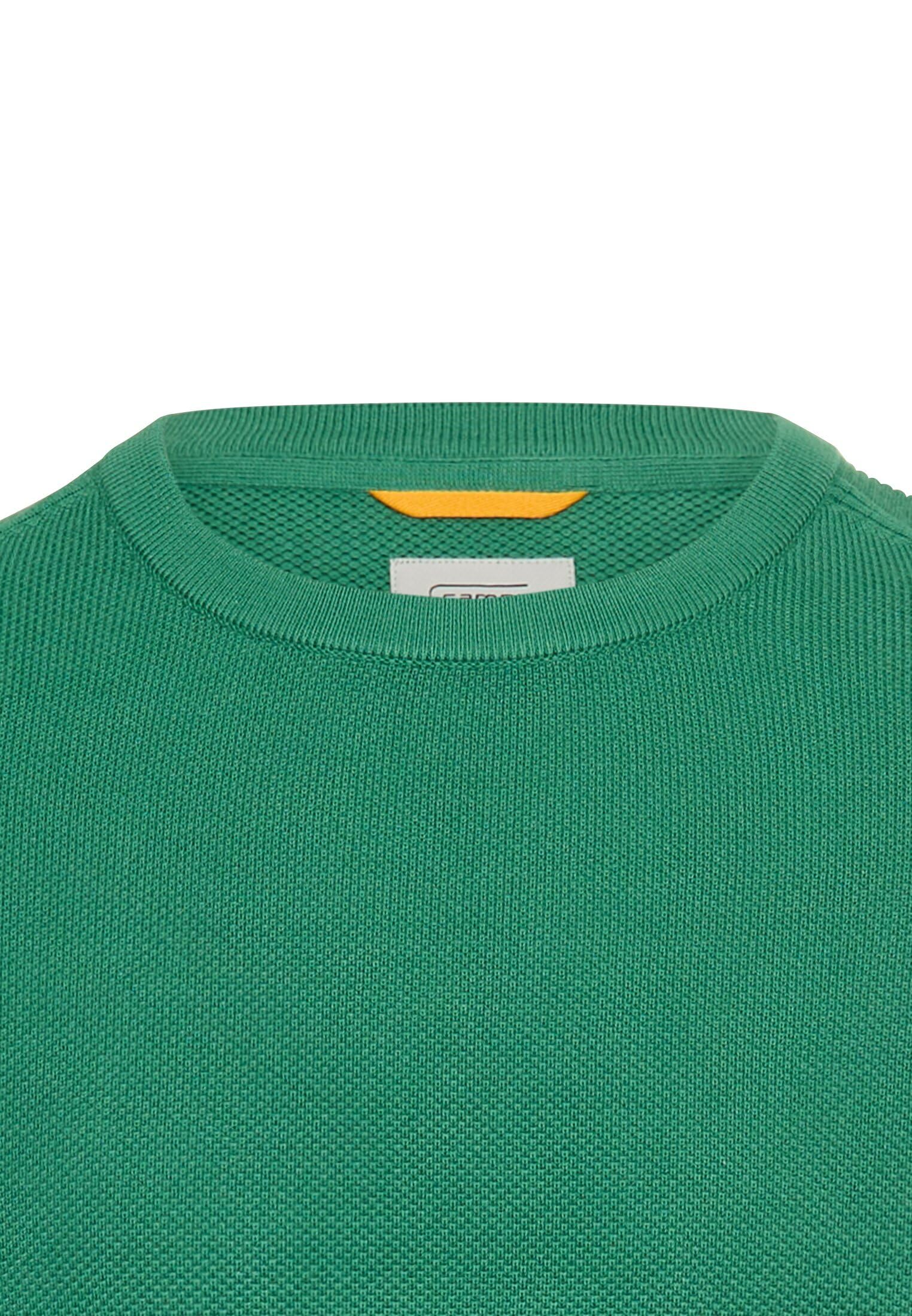 camel active Herren Pullover aus Reiner Baumwolle Tannengrün – Bild 8